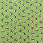 Serviette de table motif Provençal "Gordes", coloris Vert