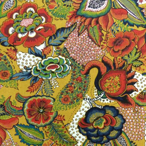 Nappe Carrée Multicolore joli motif Provençal "Carmen"