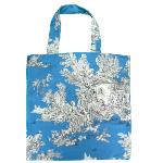 Tote Bag Sac Coton motif Pastoral Bleu