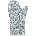 Gant de cuisine tissu Provençal matelassé Bleu motif Alhambra