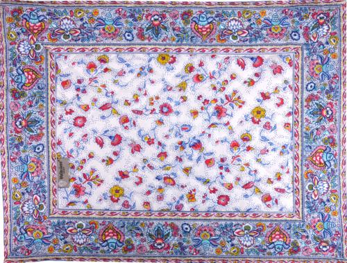 Set de table matelassé 35x45 Multicolore motif Champêtre