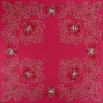 Serviette de table 45x45 cm Rose Freesia motif Campano