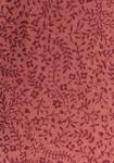Tissu Valdrôme Brique Laize 170 cm motif de Provence "Fleur de sel