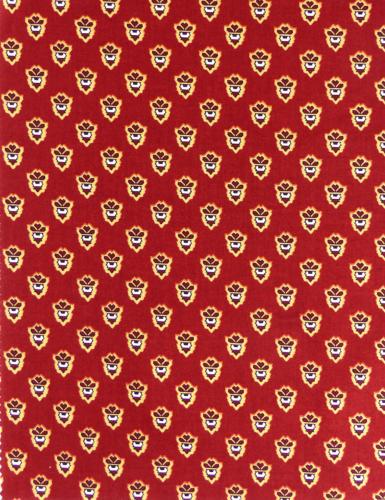 Tissu Provençal 100% coton Laize 148 cm Bonis Rouge