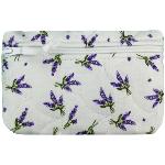 Pochette Provençale Magnolia Ecru motif Lavandine
