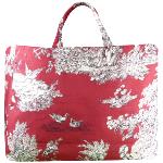 Sac Provençal Cabas motif Pastorale Rouge