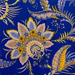 Serviette de table 45x45 cm Bleue motif Inola