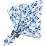 Serviette de table Provenale blanche motif champtre