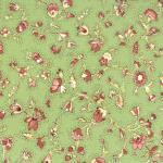 Serviette de table tissu Provençal verte motif champêtre