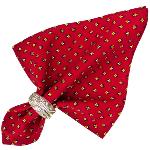 Serviette de table tissu Provençal rouge motif lavande