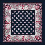 Foulard Provençal Maianenco Bleu