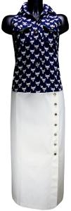 Jupe Longue Droite Beige - Marion