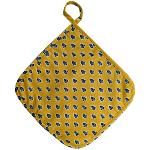 Manique de cuisine Jaune, motif de Provence Bonis