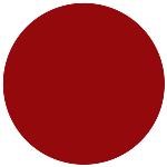 Nappe Ronde Provençale 240 cm unie Rouge