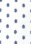 Tissu Valdrôme Blanc Laize 150 cm motif de Provence "Lavandin