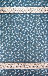 Torchon de cuisine 45 x 70 cm Bleu motif Volutes
