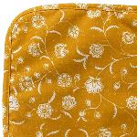 Manique de cuisine Jaune Ocre, motif de Provence Flors