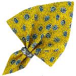 Serviette de table 45x45 cm Jaune motif Provençal Mistraou