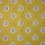 Serviette de table tissu Provençal jaune motif Fleurette