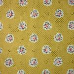 Serviette de table 45x45 cm Curry motif Fleurettes