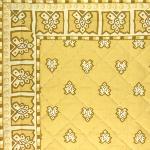 Chemin de table Roussillon matelass Beige 45x100cm