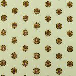 Serviette de table 45x45 cm Beige motif Camélias
