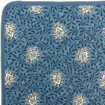 Manique en tissu Provençal Bleu motif Lotus
