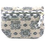 Pochette Provençale "Magnolia", Beige/Écrue motif Batiste