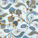 Serviette de table Provençale Bleue motif Bastide