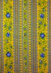 Tissu Provenal Galon 100% coton 150 cm Jaune Farandole