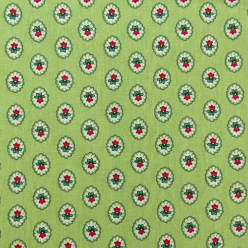 Serviette de table motif Provençal "Gordes", coloris Vert