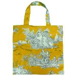 Tote Bag Sac Coton motif Pastoral Jaune