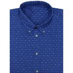 Chemise Homme Provençale cintrée bleu foncé