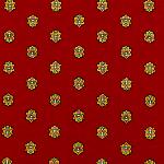 Serviette de table 45x45 cm Rouge motif Camélias