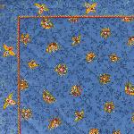 Set de table matelassé 30x45 Bleu motif Lune de Miel