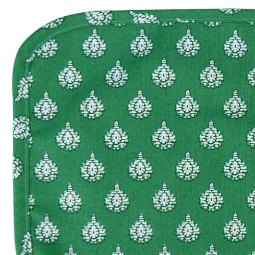 Manique de cuisine Vert, motif de Provence Indianaire