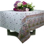 Nappe Multicolore Rectangulaire Coton Placée motif "Bagnols"