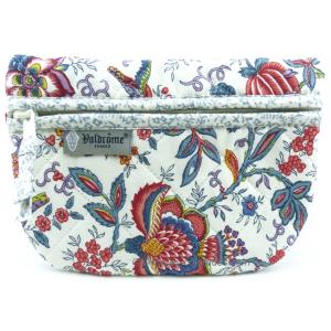 Pochette Provençale "Magnolia", Écru motif Colombes