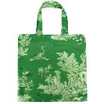Tote Bag Sac Coton motif Pastoral Vert