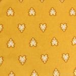 Serviette de table tissu Provençal ocre motif Roussillon