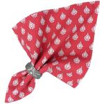 Serviette de table 45x45 cm Rose motif Indianaire