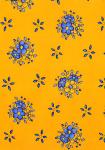 Tissu Provençal 100% coton Laize 150 cm Farandole Jaune