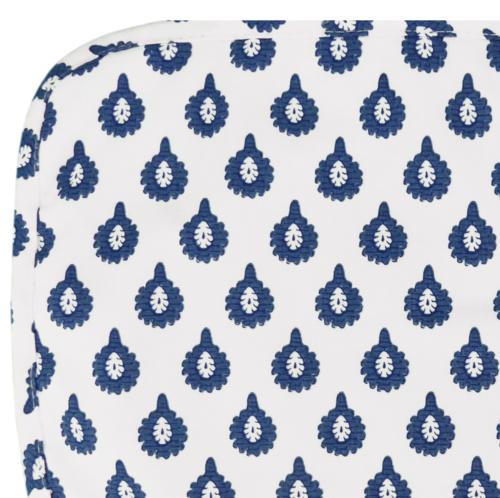 Manique de cuisine Blanche, motif de Provence Indianaire