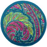 Sous verre matelassé 12 cm réversible Emeraude Calissons