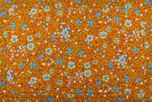 Set de table Provençal 30x45 orange motif printemps