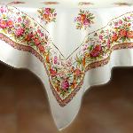 Nappe Carrée 175x175 cm joli motif Fruits