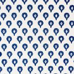 Serviette de table 45x45 cm Blanche motif Indianaire