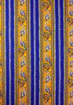Galon Tissu Provençal 100% coton 140 cm Jaune "Cachemire