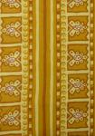 Tissu Provençal Galon 100% coton 170 cm Roussillon Ocre