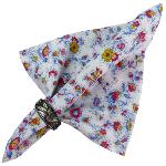 Serviette de table motif Provençal Champêtre, Multicolore